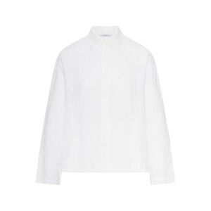 Transit Women Linen Shirt With Classic Collar